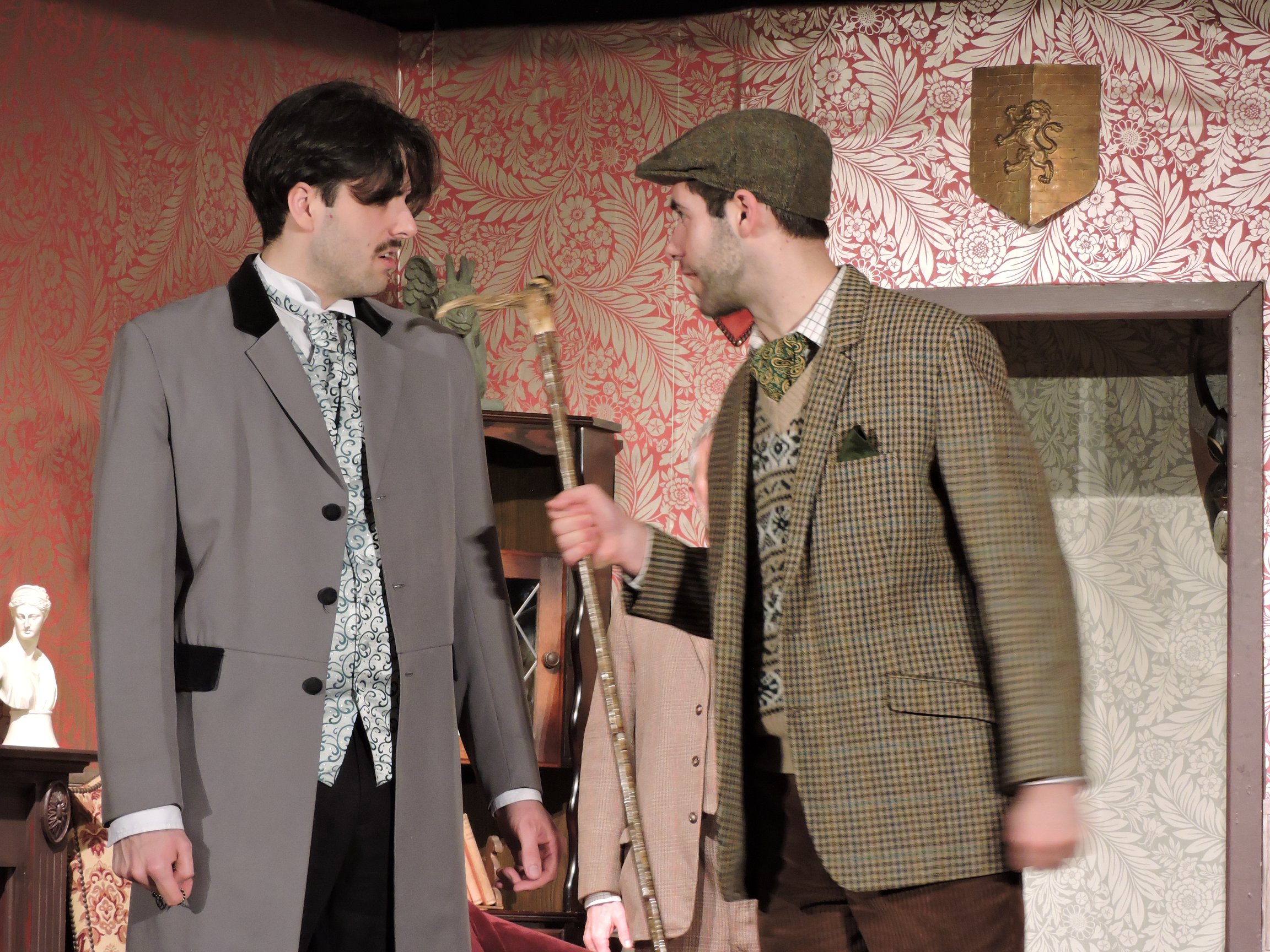 Sir Henry Baskerville (Joe Coghlan) & Jack Stapleton (Kieran Neale)